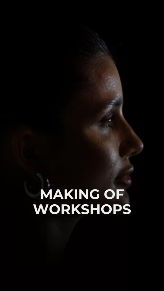 Capa de making of de workshops e palestras